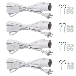 Hanging Light Socket With Cord Extension Hanging Lantern Cord Cable Lamp Cord Wi - Picture 1 of 7