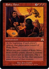 Risky Move NM MTG Onslaught Magic 2B3