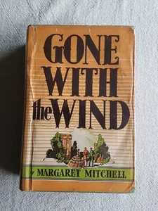 GONE WITH THE WIND M.Mitchell By Macmillan 1st UK Edition 13th print HC/DJ 1939 - Bild 1 von 9