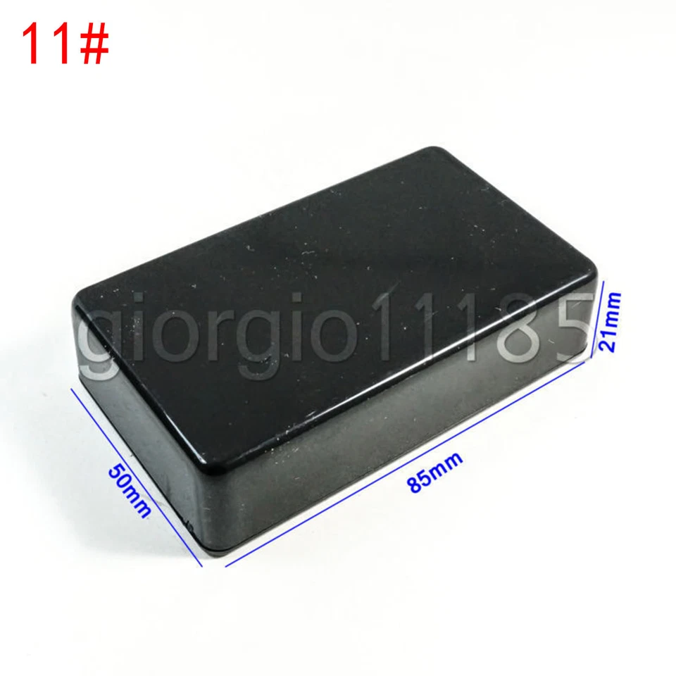 Caja de proyecto de plástico de 2 piezas en stock de EE. UU. Estuche de gabinete electrónico hágalo usted mismo 85 x 50 x 21 mm Foto 1 de 1