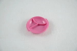 Tupperware Pink Mini Reheatables Divided Dish Refrigerator Magnet - Picture 1 of 3