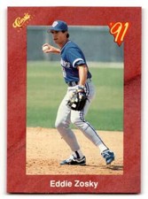 1991 Classic II #T25 Eddie Zosky    Toronto Blue Jays Baseball Cards  ID:52734