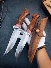 COLLECTIBLE HANDMADE  VG10 DAMASCUS HUNTING KNIFE CAMPING SURVIVAL FIXED BLADE