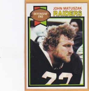 1979 TOPPS FOOTBALL JOHN MATUSZAK #108 RAIDERS NMMT *98336