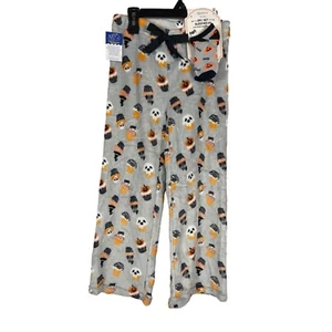Modern Kids 2PC Sleepwear Set Girls Size XL Halloween Lux Plush Pants and Socks - Picture 1 of 8