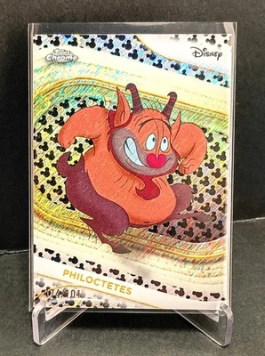 2025 Topps Chrome Disney /101 PHILOCTETES #46 Hercules PHIL Mickey Mouse Shimmer - Image 1 of 3