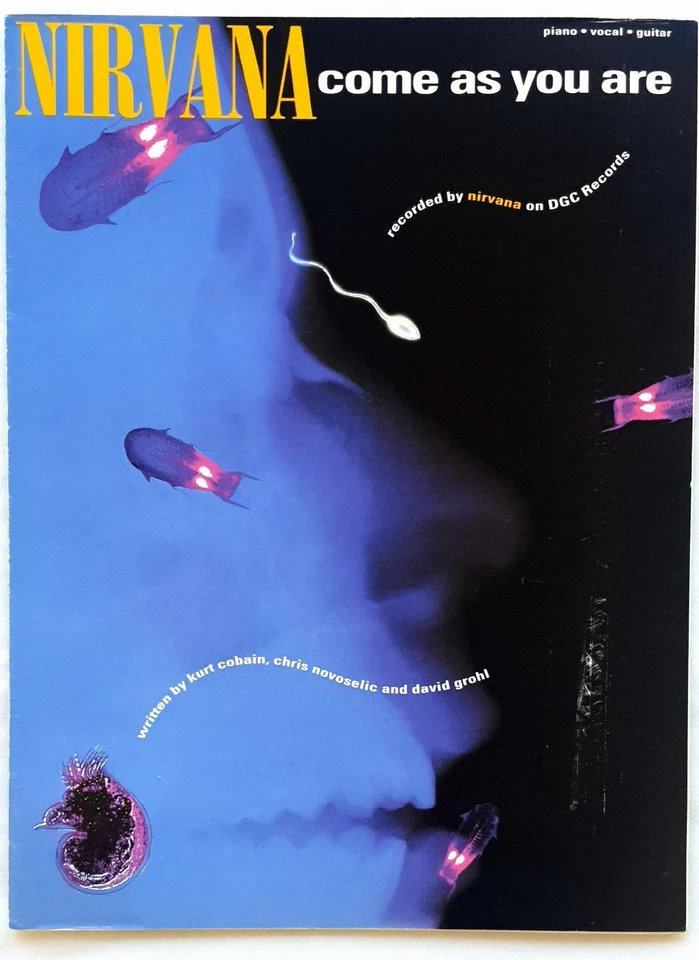 Nirvana - Come As You Are - 1991 Original USA Sheet Music PVG-Rare! - Image 1 of 1