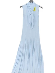 Karen Millen Women's Maxi Dress XS Blue Viscose - Picture 1 of 6
