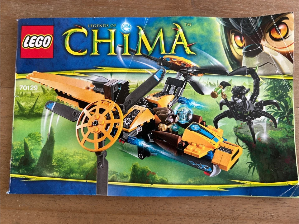Lego 70129 Legends Of Chima Instructions Manual Only - Image 1 of 1