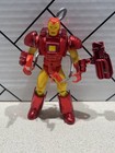 1995 Iron Man Space Armor w/Power Lift Space Pack, Marvel, Toy Biz Missing Gun
