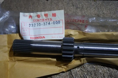 CAJA DE CAMBIOS EJE PRINCIPAL HONDA ORIGINAL CB550F CB550F CB550 23210-374-000 NOS Foto 1 de 3