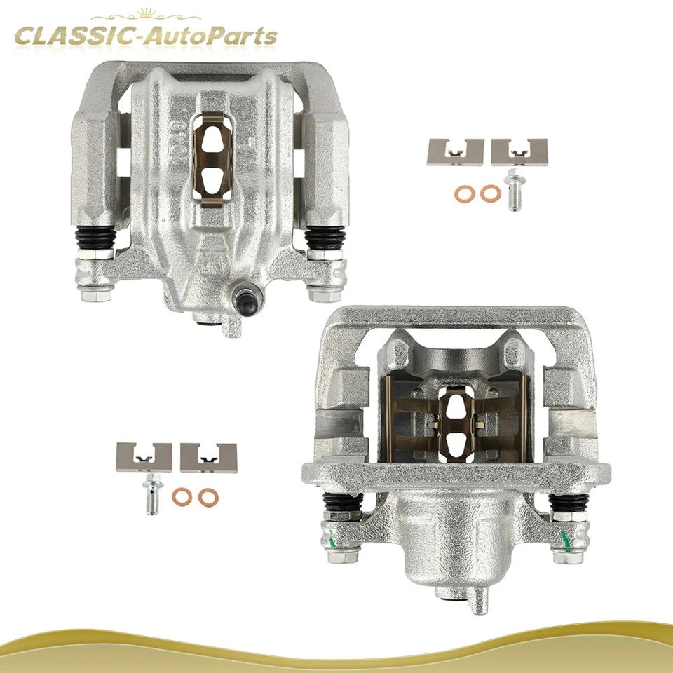 Par de pinzas de freno traseras con soporte para HONDA CR-V 95-98 HONDA ODYSSEY 02-04 Foto 1 de 4