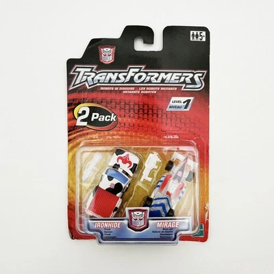 TRANSFORMERS Robots In Disguise Spy Changer Ironhide & Mirage - NEW IN OPEN BOX - Image 1 of 4