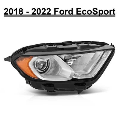 Faro halógeno LED DRL derecho Ford EcoSport 2018-22 con bombillas GN1Z13008CW Foto 1 de 4