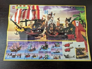 Vintage (1989) LEGO Product PIRATES Sets Poster - RARE - Picture 1 of 6
