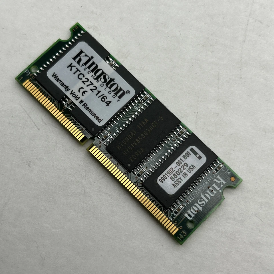 64MB EDO Compaq Armada & other IBM 64MB EDO LAPTOP SO-DIMM MEMORY SoDimm - Image 1 of 4