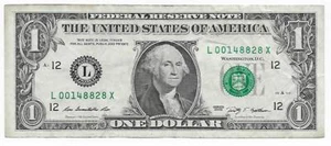 Scarce $1 2009 LX Block Very Fine - Picture 1 of 1