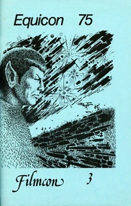 EQUICON 75 - Zine de ciencia ficción - FILMCON 3 - Raro De colección - STAR TREK Planet of Apes - Imagen 1 de 7