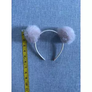 Pink 2 Pom Pom Girls Headband - Picture 1 of 2