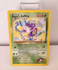 Gym Challenge Koga's Koffing 48/132 WOTC Pokémon Card Vintage