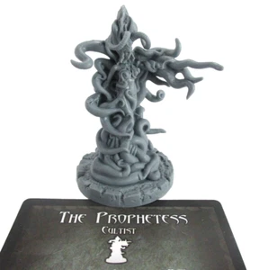 Cthulhu Wars: ASENATH WAITE PROPHETESS Mini & Card NEW!! - Picture 1 of 4