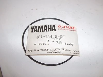 CUBIERTA DE CAMBIO YAMAHA DT100 MX100 ANILLO DE GOMA DT MX 100 401-15449-00-00 kc Foto 1 de 3
