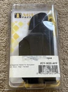 NEW Tagua SPRINGFIELD XDS Polymer IWB & Appendix Holster RIGHT BLACK MSRP $53 - Picture 1 of 11