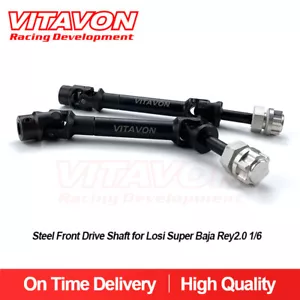 VITAVON SBR 2.0 45# Steel Front Drive Shaft For Losi Super Baja Rey2.0 1/6 - Picture 1 of 6