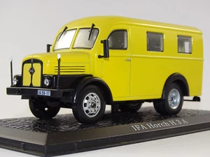Atlas Verlag RDA coche 7167103 IFA Horch H3A furgoneta embalaje original - Imagen 1 de 3