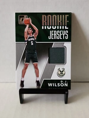 2017-18 Panini Donruss Rookie Jerseys DJ Wilson #RJ-DW2 Rookie RC - Image 1 of 2
