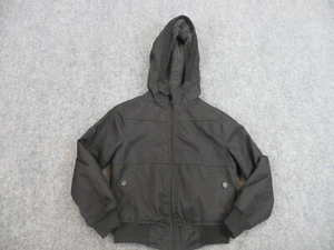 Urban Republic Jacket Boys Small Black Full Zip Hoodie Logo Outdoors Kids - Picture 1 of 11