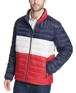 blue tommy hilfiger jacket mens