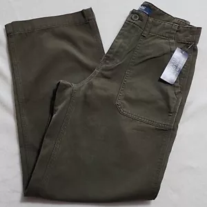 Pantalones Polo para niños de Ralph Lauren ajustados, verde oliva, talla 12, nuevos con etiquetas - Imagen 1 de 9