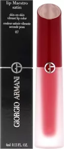 Giorgio Armani Lip Maestro Satin Vibrant Lip Colour 07 Opening Night FreeUK P&P - Picture 1 of 5