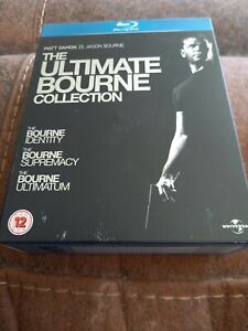 THE ULTIMATE BOURNE COLLECTION  Preowned Bluray Boxset 
