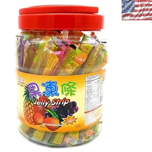 35.26 oz Jelly Filled Strip Straws Candy - Perfect for Parties & TikTok! - Picture 1 of 3