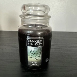 Yankee Candle BLACK MAGIC 22oz Jar Candle BRAND NEW Fast Shipping - Picture 1 of 6