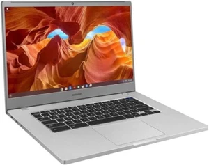 Samsung XE350XBA-KA2UK Platinum Titan 15,6" Chromebook - Foto 1 di 8