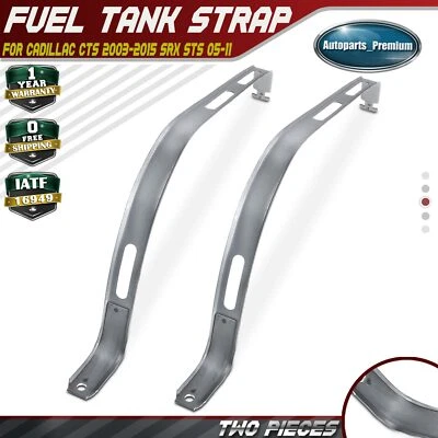 2x Fuel Tank Strap for Cadillac CTS 2003-2015 SRX STS 2005-2011 25679207 Gray - Image 1 of 4