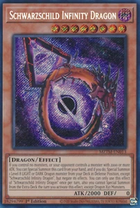 1X NM Schwarzschild Infinity Dragon - MZTM-EN013 - Secret Rare 1st Edition - Picture 1 of 1