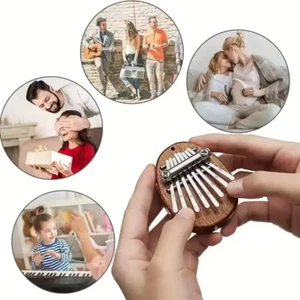 Mini Kalimba Daumen Klavier Daumen Klavier Pocket Thumb Piano Kindergeschenk DE - Bild 1 von 5
