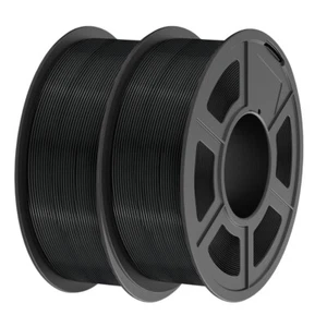 2×1KG SUNLU 1.75MM PETG Filament für die meisten FDM 3D Drucker 1KG Schwarz - Afbeelding 1 van 19