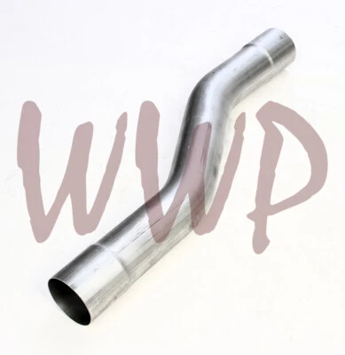 Stainless Steel 4" Exhaust Long Muffler Replacement Pipe 04.5-07 Dodge Ram 5.9L - Image 1 of 2