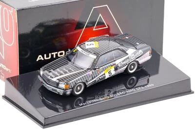 1:43 AUTOart Mercedes 500SEC (W126) AMG SPA 1989 #5 König Pilsner 68931 - Immagine 1 di 3