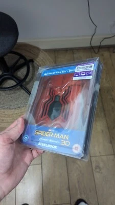 Spider-Man Homecoming Steelbook Deluxe Exclusive  3D/2D Blu-Ray Comic Magnet Set - Image 1 of 4