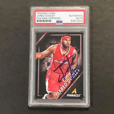 2013-14 Panini Pinnacle #218 Jared Dudley Signed Card AUTO PSA Slabbed Clippers - Image 1 of 2