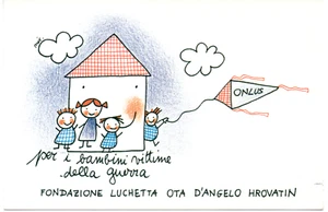 tsv 36 TRIEST Stiftung Luchetta Ota D'Angelo Hrovatin - Karte. nicht sehr guter Zustand - Stornierung - Bild 1 von 2