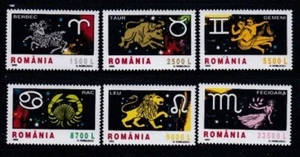ROMANIA Zodiac Signs 2002 MNH set - Picture 1 of 1