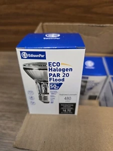 EdisonPar Par20 Bulbs, 6 Pack 120V 39W Par20 Flood Light Bulbs, Warm White - Picture 1 of 4