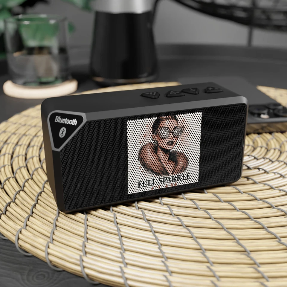 Stylischer Bluetooth Lautsprecher mit schickem Design | Tragbares Soundsystem, - Bild 1 von 1